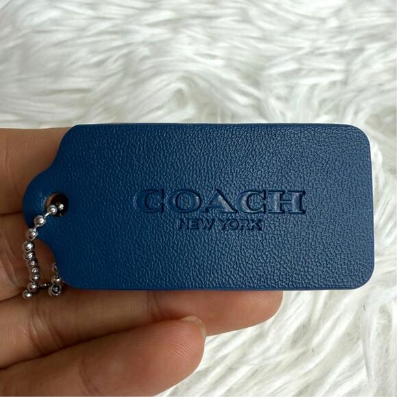 2" COACH Fob Bag Charm Hang tag Hangtag - Picture 1 of 2